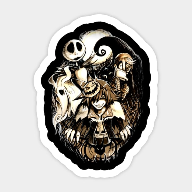 Halloween Town Sticker by michelo13